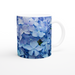 Tasse Blaue Hortensien