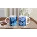 Tasse Blaue Hortensien